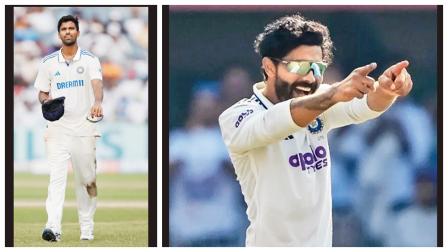 વૉશિંગ્ટન સુંદર અને  રવીન્દ્ર જાડેજા