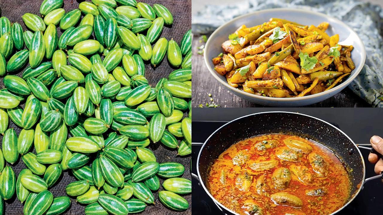 ભરેલાં પરવળનું શાક અને પરવળનું શાક