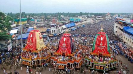 જગન્નાથપૂરી રથયાત્રાની ફાઇલ તસવીર