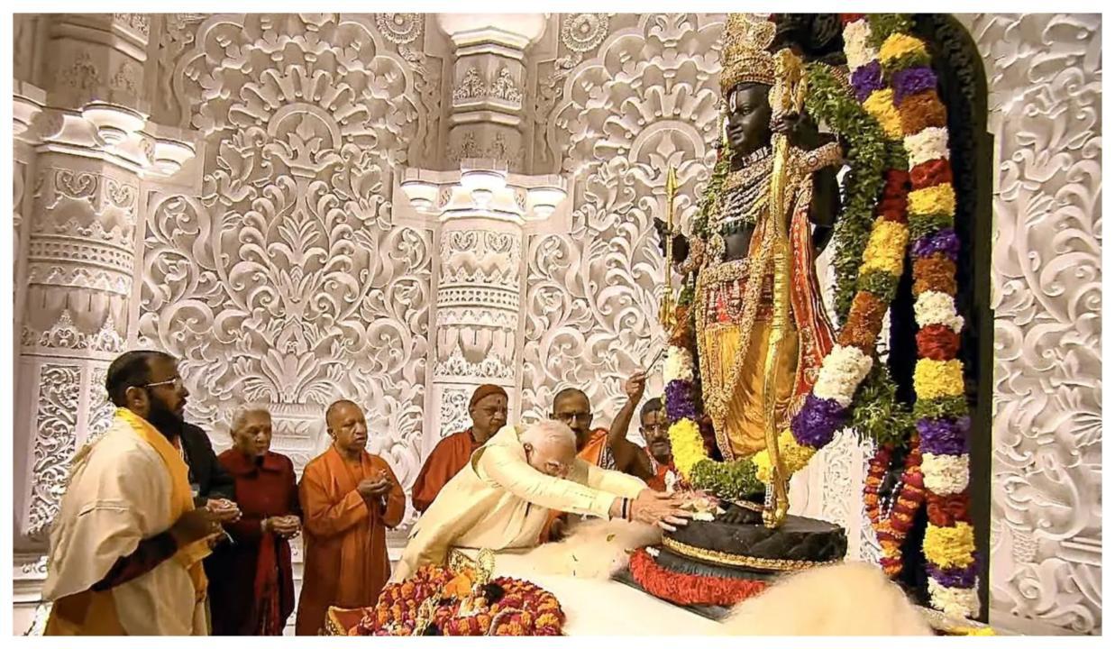 અયોધ્યા રામ મંદિરની ફાઇલ તસવીર