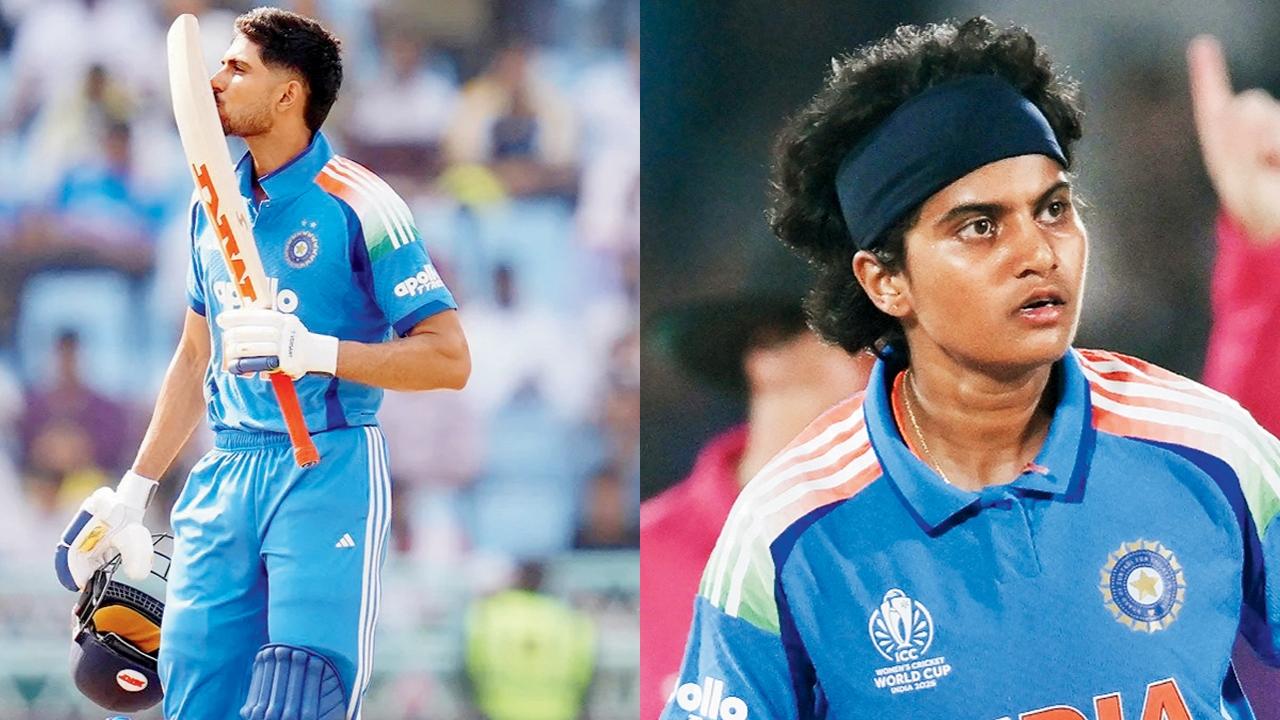 શુભમન ગિલ, શ્રી ચરણી