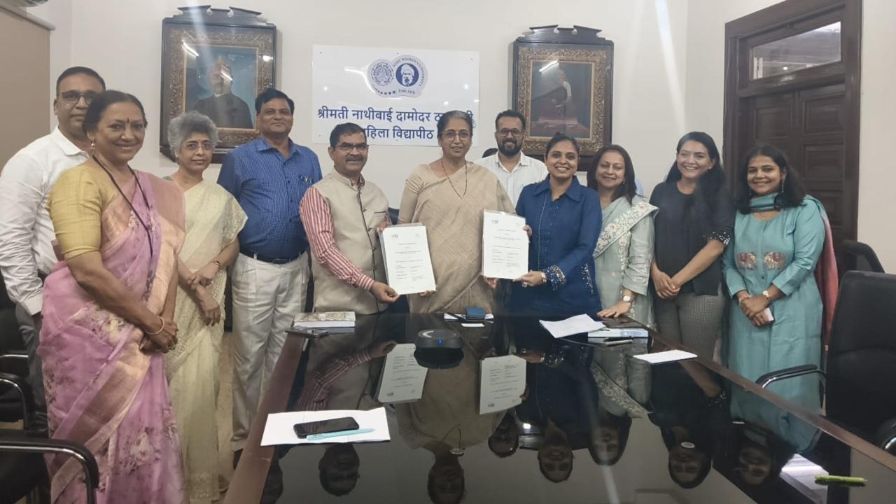 SNDT મહિલા યુનિવર્સિટી અને FICCI FLO મુંબઈ વચ્ચે MoU પર હસ્તાક્ષર થયા