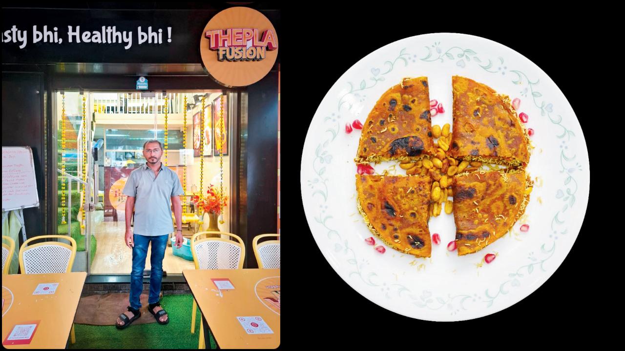 થેપલાંમાંથી બનાવેલાં બટાટાવડાં અને દાબેલી મળશે અહીં