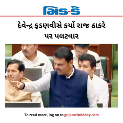દેવેન્દ્ર ફડણવીસે કર્યો રાજ ઠાકરે પર પલટવાર