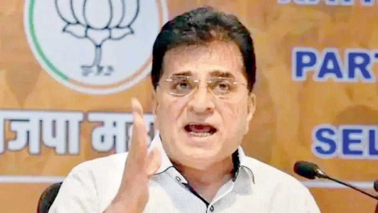 BJPના નેતા કિરીટ સોમૈયા.