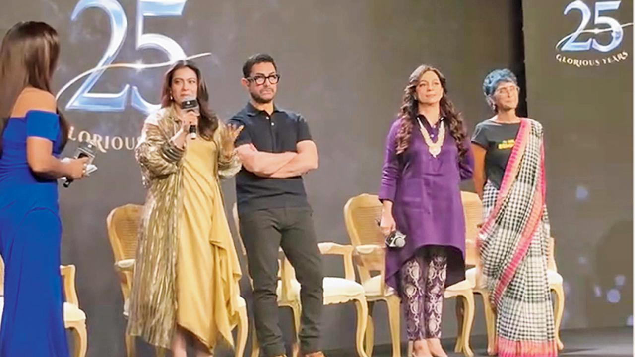 ‘લગાન’ ફિલ્મે ૨૫ વર્ષ પૂર્ણ કર્યાં એની ઉજવણી માટે ભવ્ય કાર્યક્રમનું આયોજન કરવામાં આવ્યું હતું