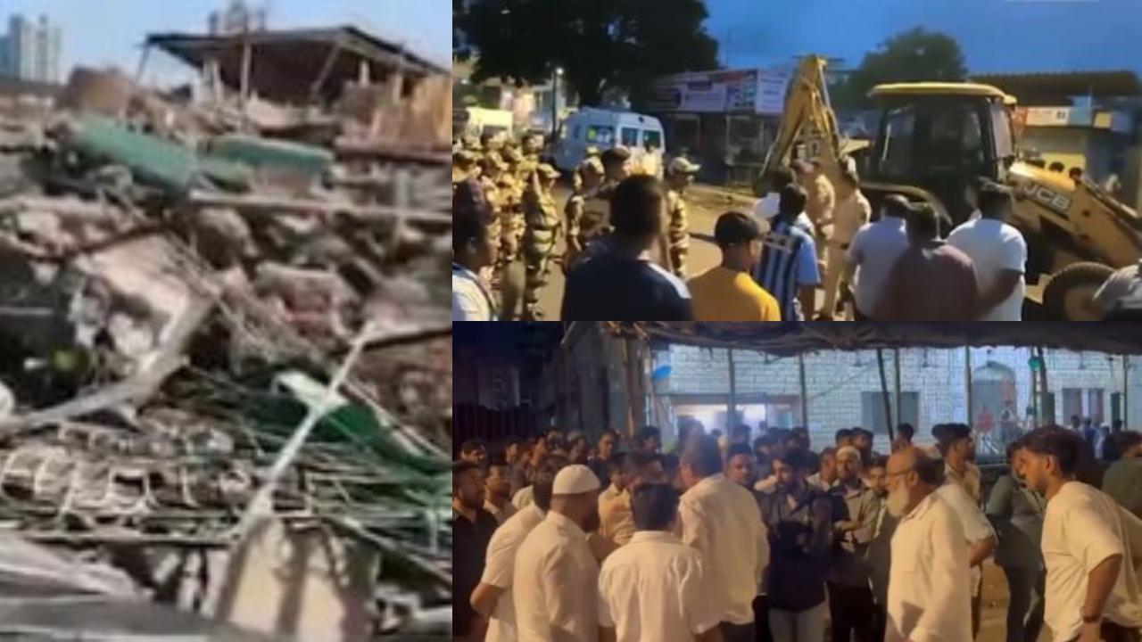 વાયરલ થયેલા વીડિયોમાંથી લીધેલા સ્ક્રિનશોટ