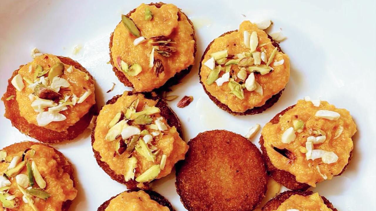 મૅન્ગો મખાણા ટોસ્ટ