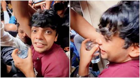 વાઇરલ વિડીયોમાંથી સ્ક્રીનશૉટ