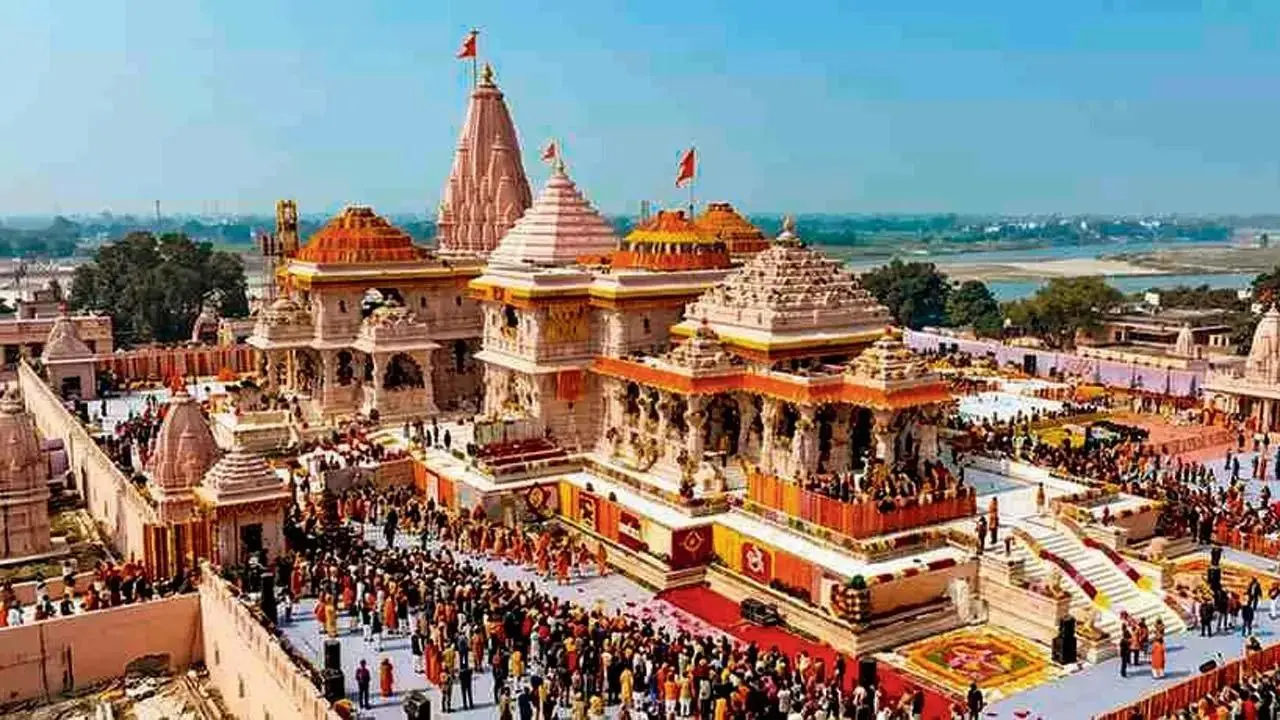 રામ મંદિરની ફાઈલ તસવીર
