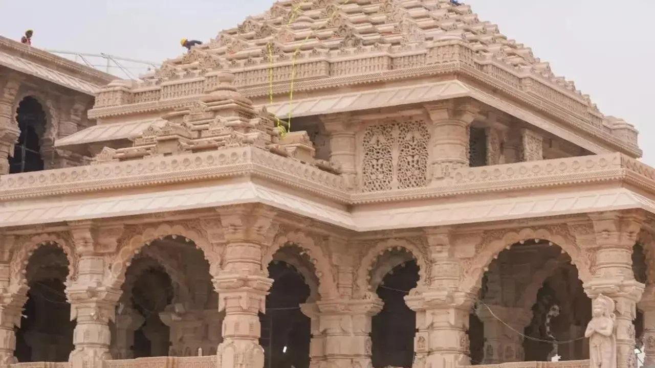રામ મંદિરની ફાઈલ તસવીર