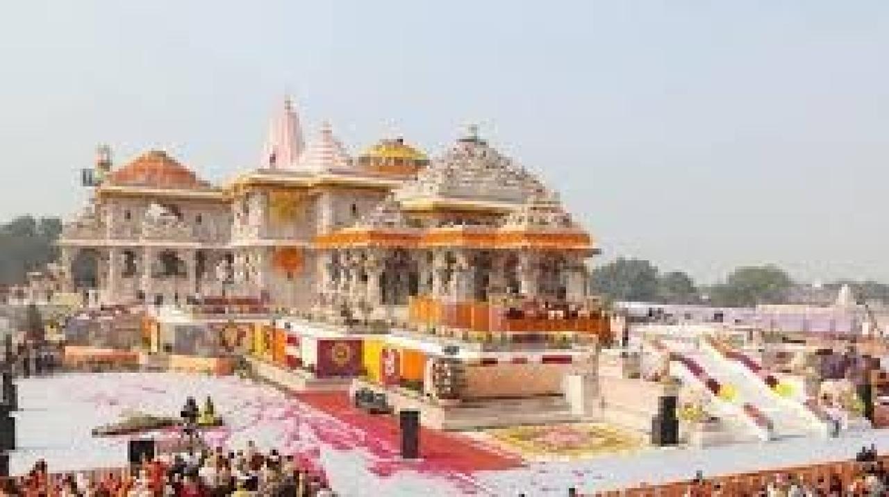 રામ મંદિરની ફાઈલ તસવીર