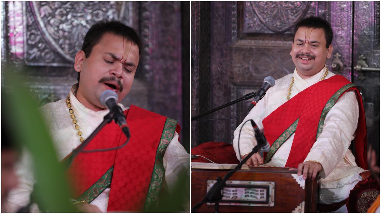 આચાર્ય શ્રી રણછોડલાલજીની તસવીરોનો કૉલાજ