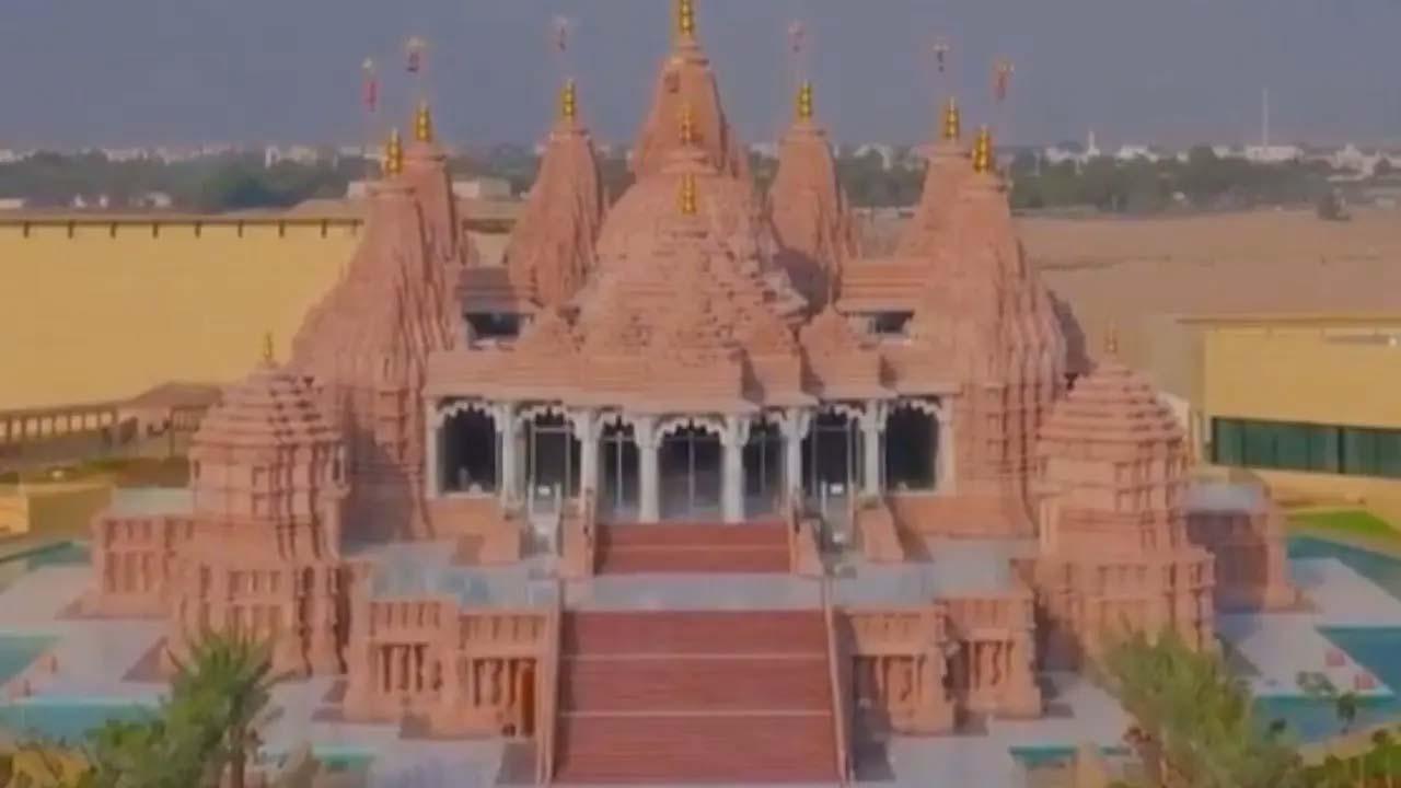 BAPS મંદિરની પ્રતીકાત્મક તસવીર