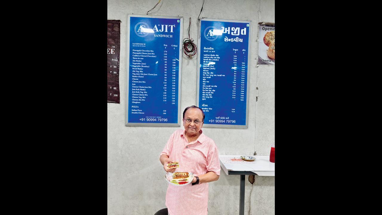 અમદાવાદમાં મળી મુંબઈની વેજિટેબલ સૅન્ડવિચ