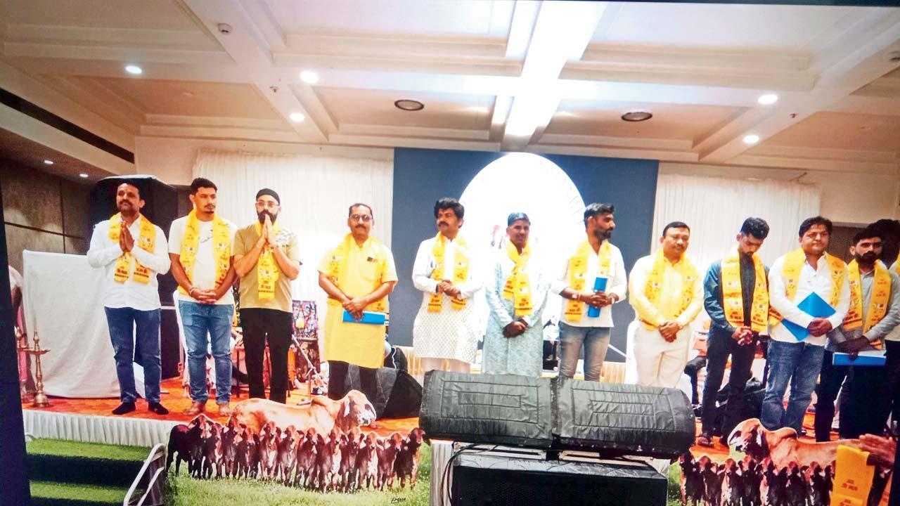 સન્માનિત થયેલા ગૌરક્ષકો