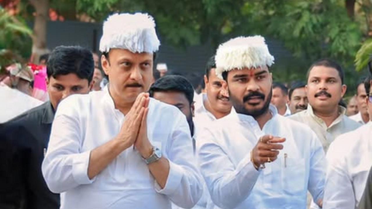 અજીત પવાર અને કિશોર મસાળ