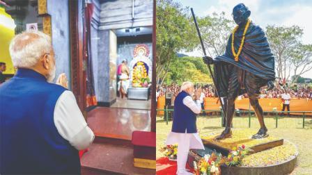 ભારતના વડા પ્રધાન નરેન્દ્ર મોદી સેશેલ્સમાં