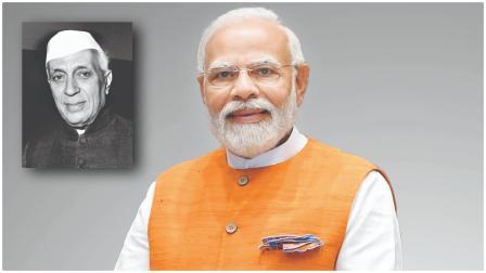 વડા પ્રધાન નરેન્દ્ર મોદી  દેશના પ્રથમ વડા પ્રધાન જવાહરલાલ નેહરુના રેકૉર્ડને પાછળ છોડીને ભારતના સૌથી લાંબો સમય ‘સળંગ ચૂંટાયેલા’ વડા પ્રધાન બનશે