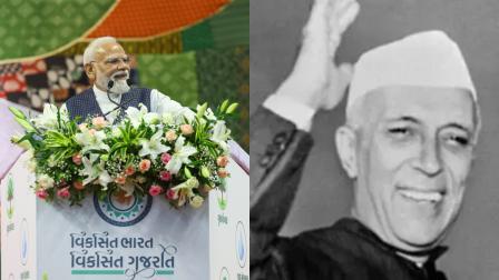 વડા પ્રધાન નરેન્દ્ર મોદી અને  જવાહરલાલ નેહરુ (ફાઇલ તસવીર)