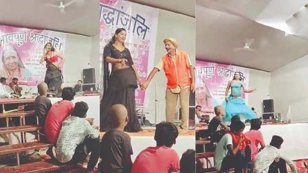 વાઇરલ વિડીયોમાંથી સ્ક્રીનશૉટ