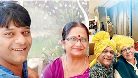 મમ્મી-પપ્પા સાથે તન્મય