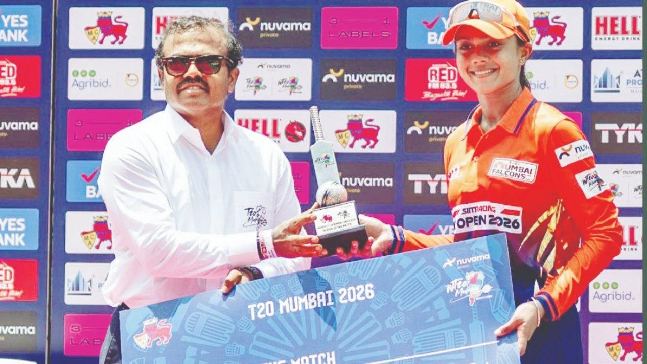 વિમેન્સ T20 મુંબઈ લીગની પહલી સીઝનની પહેલી જ મૅચમાં હર્લી ગાલા પ્લેયર ઑફ ધ મૅચ
