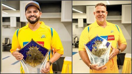 CSKએ હૉલ ઑફ ફેમની પ્રથા શરૂ કરી, સુરેશ રૈના-મૅથ્યુ હેડનને મળી એન્ટ્રી