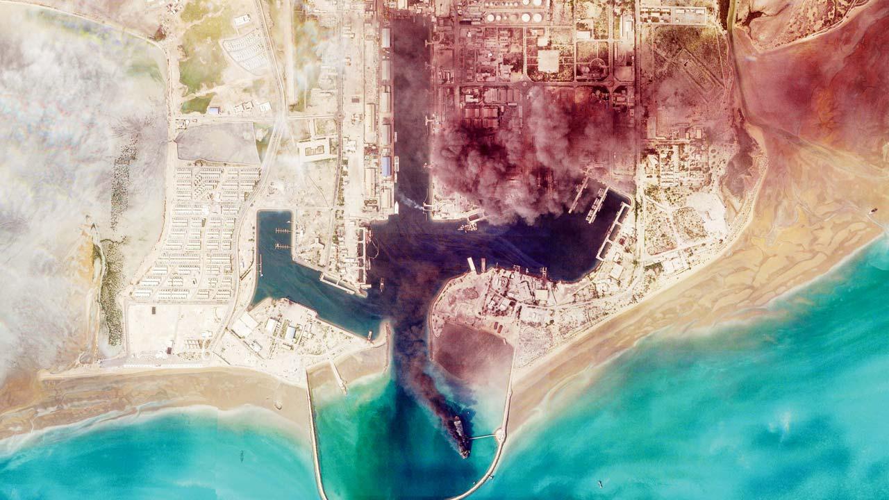 હોર્મુઝ સ્ટ્રેટ જળમાર્ગ