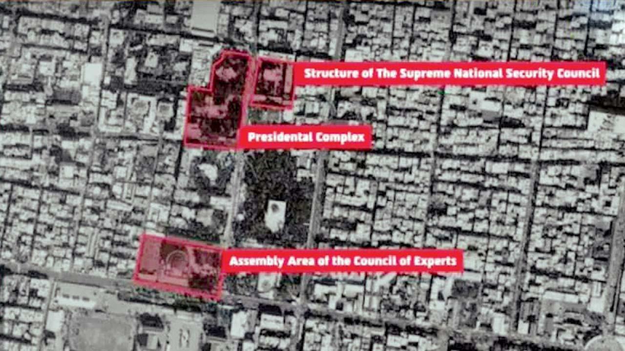 ધાર્મિક, રાજકીય અને મિલિટરીના દૃષ્ટિકોણથી મહત્ત્વનાં બિલ્ડિંગો પર હુમલો થયાની તસવીરો ઇઝરાયલ આર્મીએ સોશ્યલ મીડિયા પર શૅર કરી હતી.