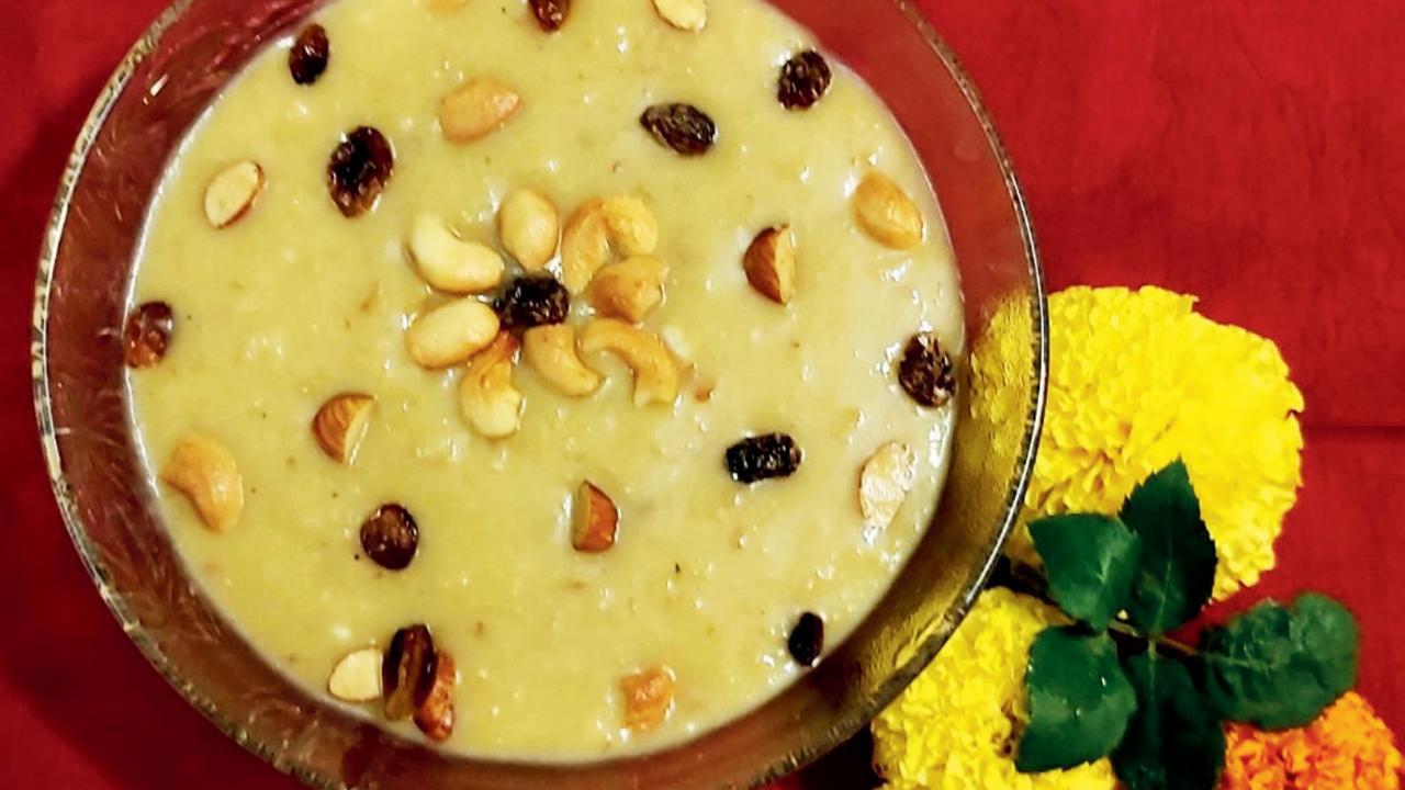 મગ દાળ પાયસમ