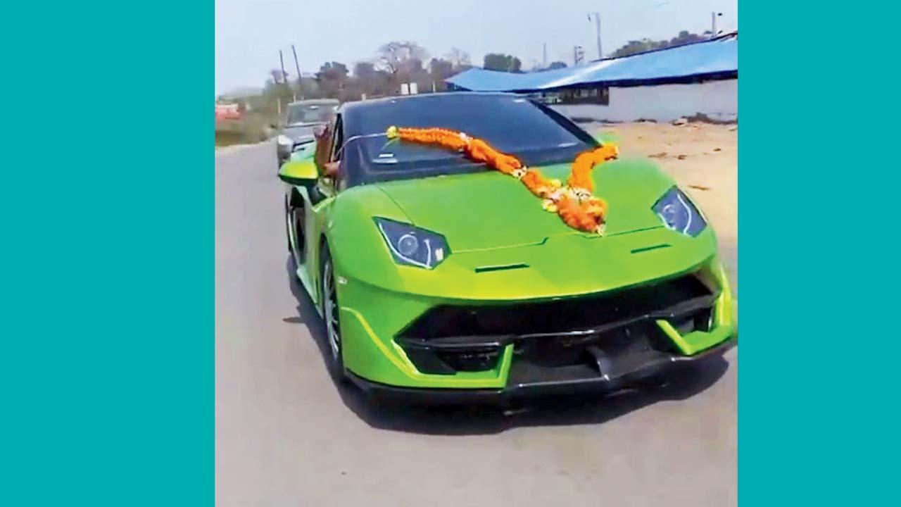 મારુતિ ૮૦૦ને લમ્બોર્ગિની જેવી બનાવી