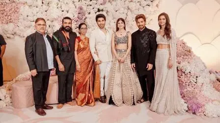 અલ્લુ શિરીષ અને નયનિકા રેડ્ડીનું પ્રી-વેડિંગ રિસેપ્શન