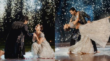 ૨૪ ફેબ્રુઆરીએ યોજાયી હતી રશ્મિકા અને વિજયની ધમાકેદાર સંગીત નાઇટ