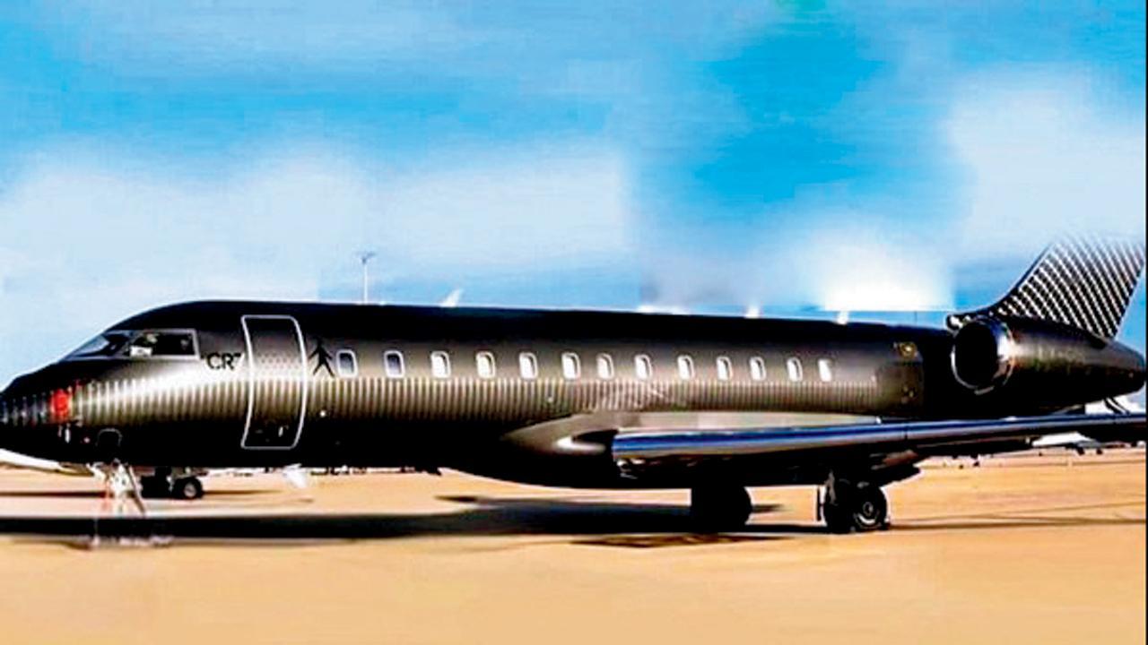 ક્રિસ્ટિઆનો રોનાલ્ડોનું પ્રાઇવેટ જેટ