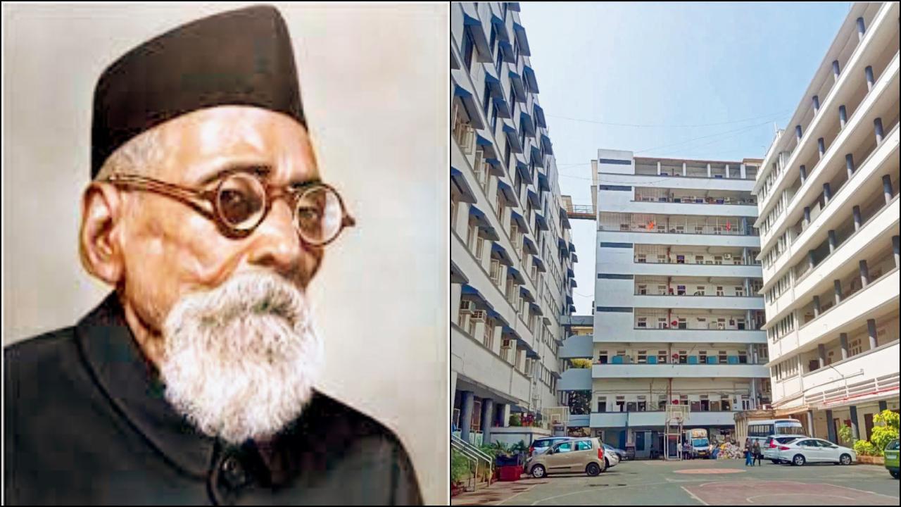 SNDT વિમેન્સ યુનિવર્સિટીનું ચર્ચગેટમાં આવેલું મુખ્ય કૅમ્પસ. 