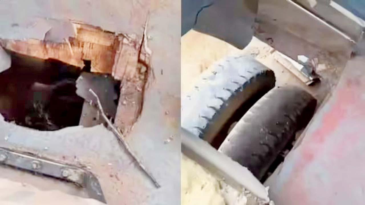 વાઇરલ વિડીયોમાંથી સ્ક્રીનશૉટ