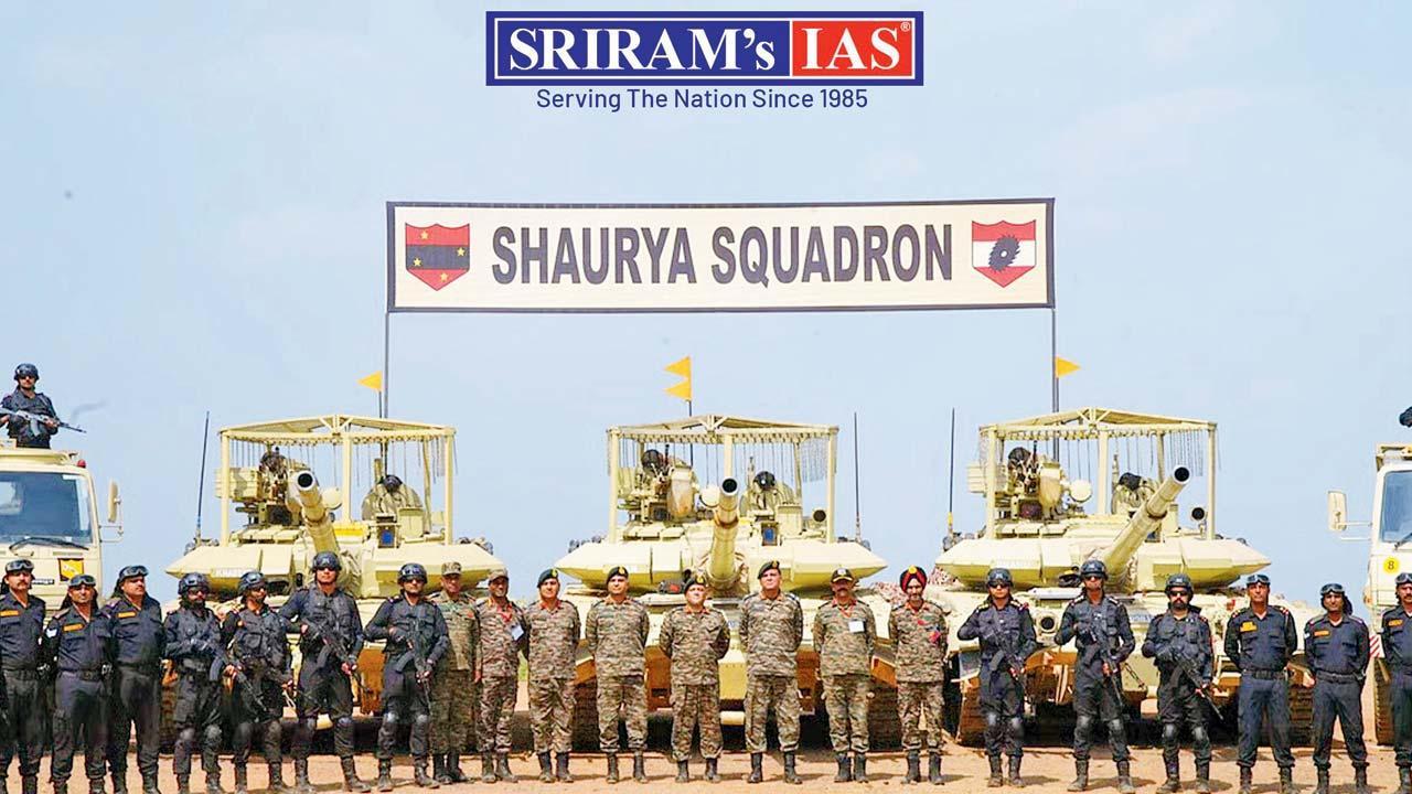 ભારતીય સેનાએ બખ્તરબંધ રેજિમેન્ટમાં ૬ અલગ ડ્રોન યુનિટ તૈયાર કર્યા છે.