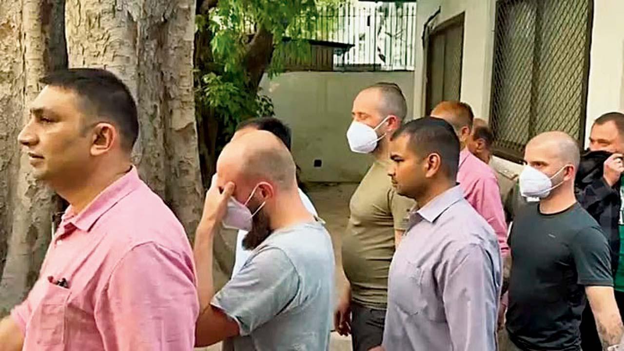 ધરપકડ કરાયેલા કહેવાતા આતંકવાદીઓ