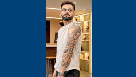 IPL 2026 પહેલાં વિરાટ કોહલીએ કમળ સહિત ફુલ-સ્લીવ ટૅટૂ કરાવ્યું