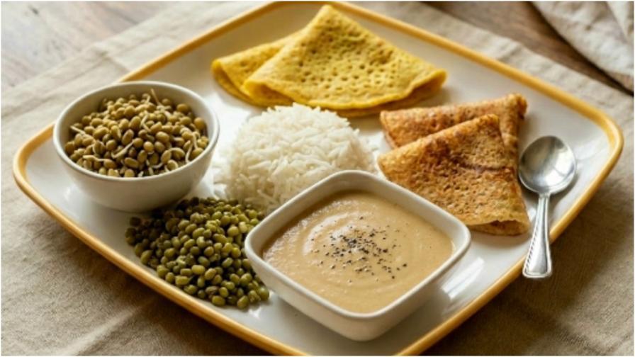 ‘આયંબિલ’ શબ્દનો અર્થ છે દિવસમાં ફક્ત એક જ વાર લેવાતું અત્યંત સાદું, સ્વાદરહિત(ફીકુ) ભોજન થાય, જ્યારે ‘ઓળી’ એટલે પવિત્ર સમયગાળો.  - તસવીર પૂજા સાંગાણી