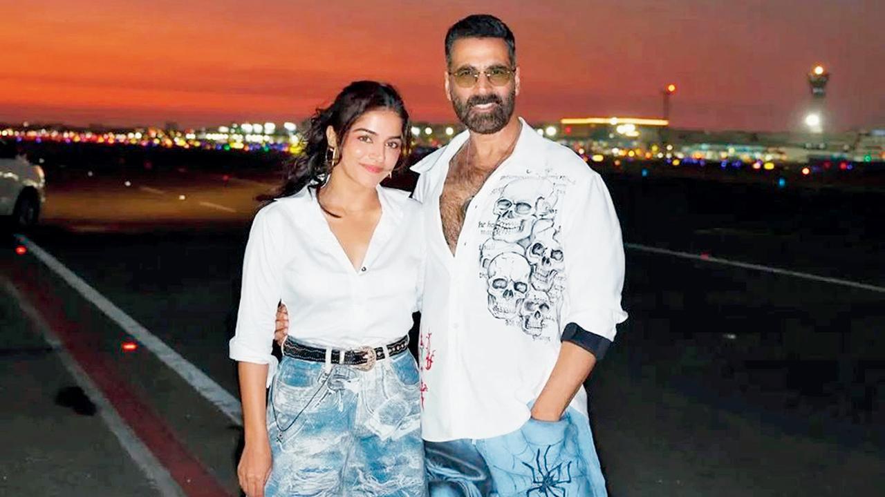 ભૂત બંગલાના પ્રમોશન માટે તૈયાર અક્ષય અને વામિકા ગબ્બી