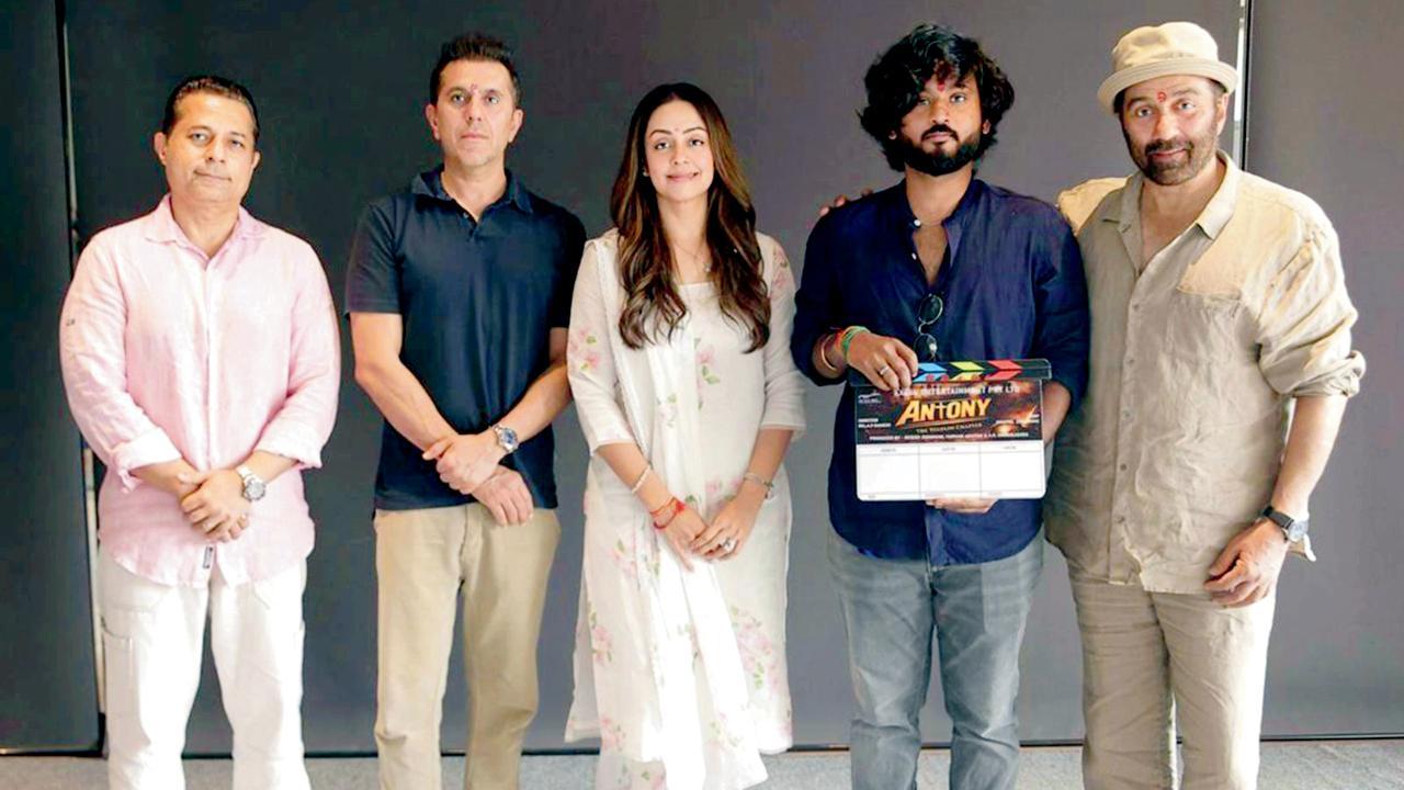 `ઍન્થની`નું શૂટિંગ શરૂ