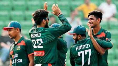 નાહિદ રાણાએ પાંચ વિકેટ સાથે પાકિસ્તાનની કમર તોડી નાખી હતી