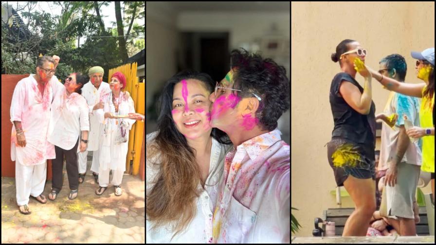 બૉલિવૂડ સેલેબ્સે કરી હોળીની જોરદાર ઉજવણી (તસવીરો: મિડ-ડે)