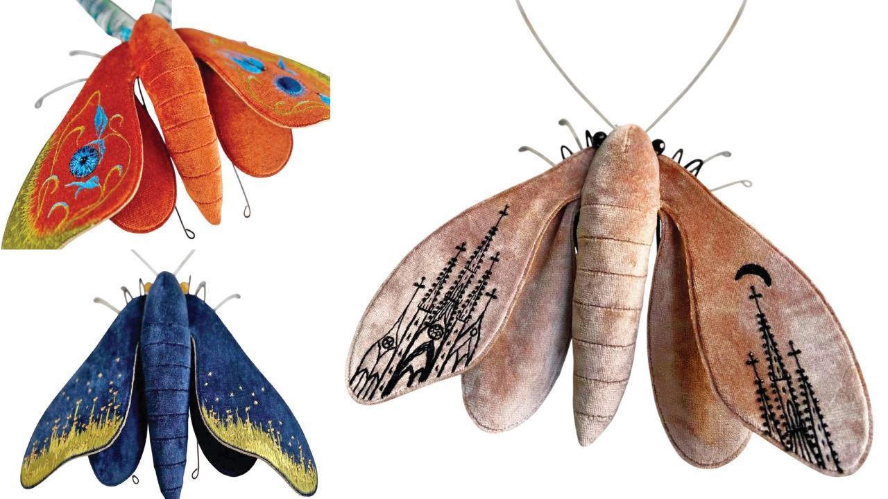 આર્ટિસ્ટનું કહેવું છે કે દરેક પતંગિયાનું શિલ્પ એ જૂના ભુલાઈ ગયેલા બેકાર કપડાને પણ નવું જીવન આપે છે