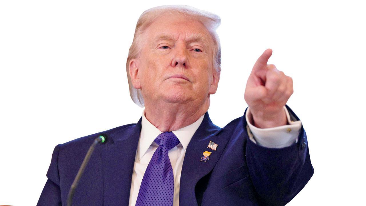 ડોનાલ્ડ ટ્રમ્પની ફાઇલ તસવીર