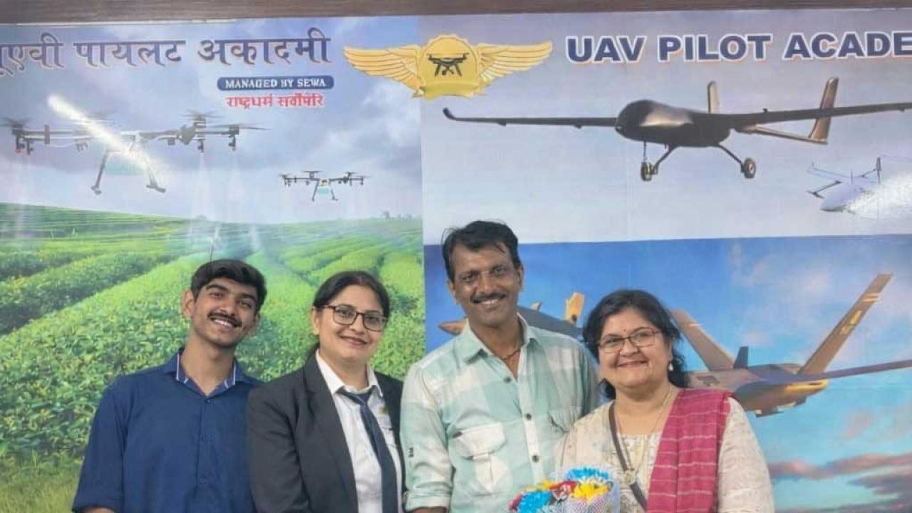 દહિસરમાં મહિલાઓ દ્વારા સંચાલિત UAV Pilot Academy નું નવું ડ્રોન ટ્રેનિંગ સેન્ટર શરૂ – ભારતના સ્કિલ્ડ UAV વર્કફોર્સને મળશે નવી દિશા
