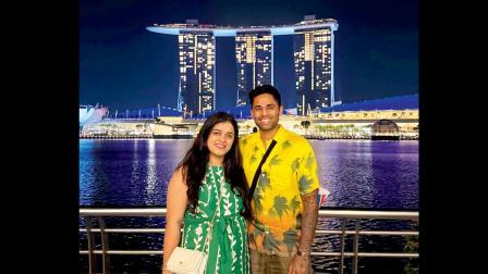 સૂર્યકુમાર યાદવ IPL 2026 પહેલાં સિંગાપોરમાં વેકેશન માણવા ગયો