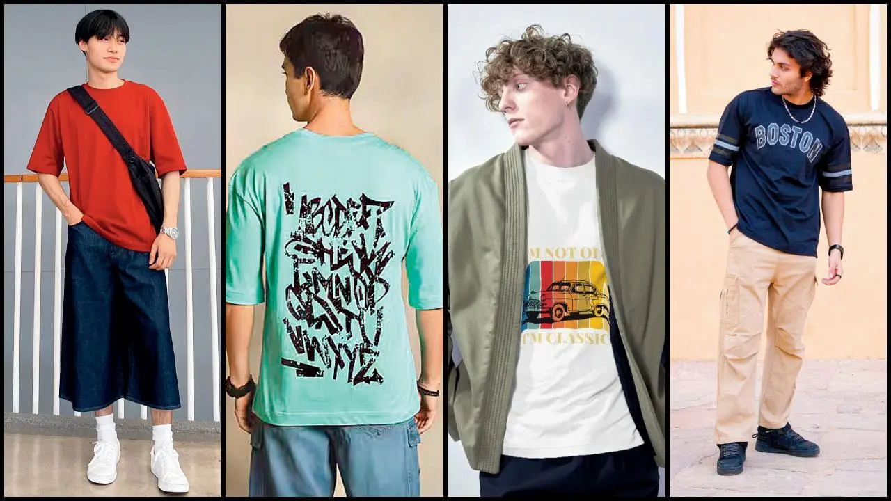 કમ્ફર્ટ સાથે સ્ટાઇલનું પર્ફેક્ટ કૉમ્બિનેશન એટલે ઓવરસાઇઝ્‍ડ ટી-શર્ટ